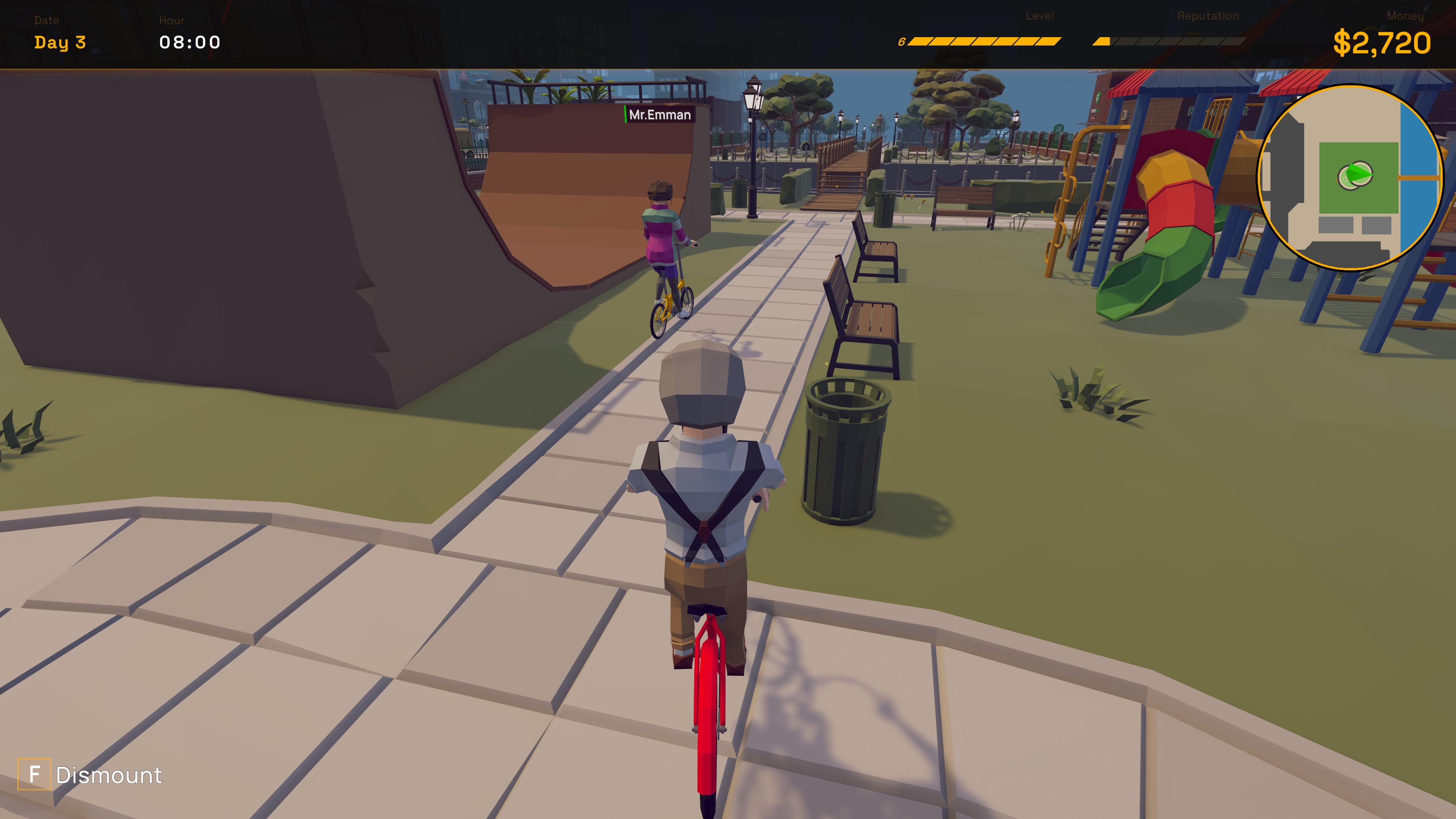 Repair and shop interior gameplay screenshot